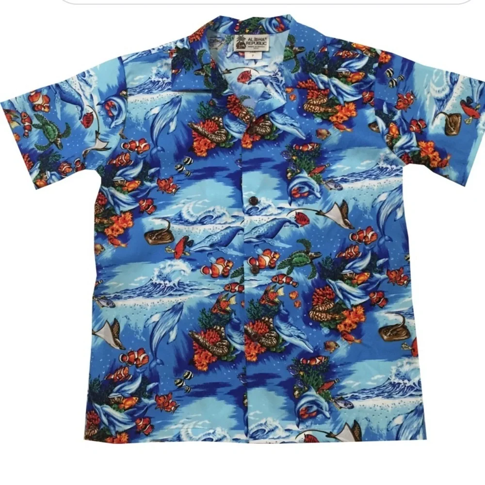 ALOHA REPUBLIC Hawaii shirts and shorts